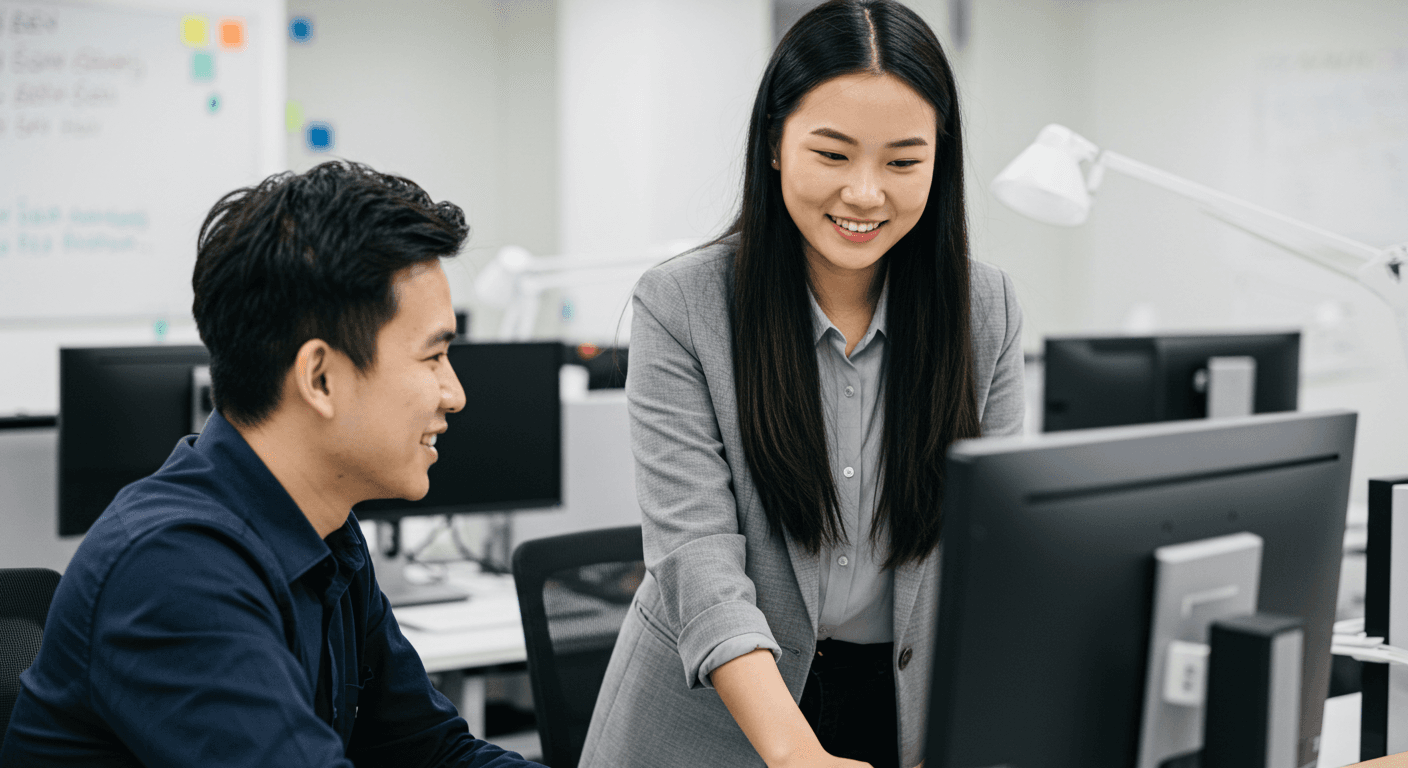 DevOps engineers collaborating on infrastructure and pipelines